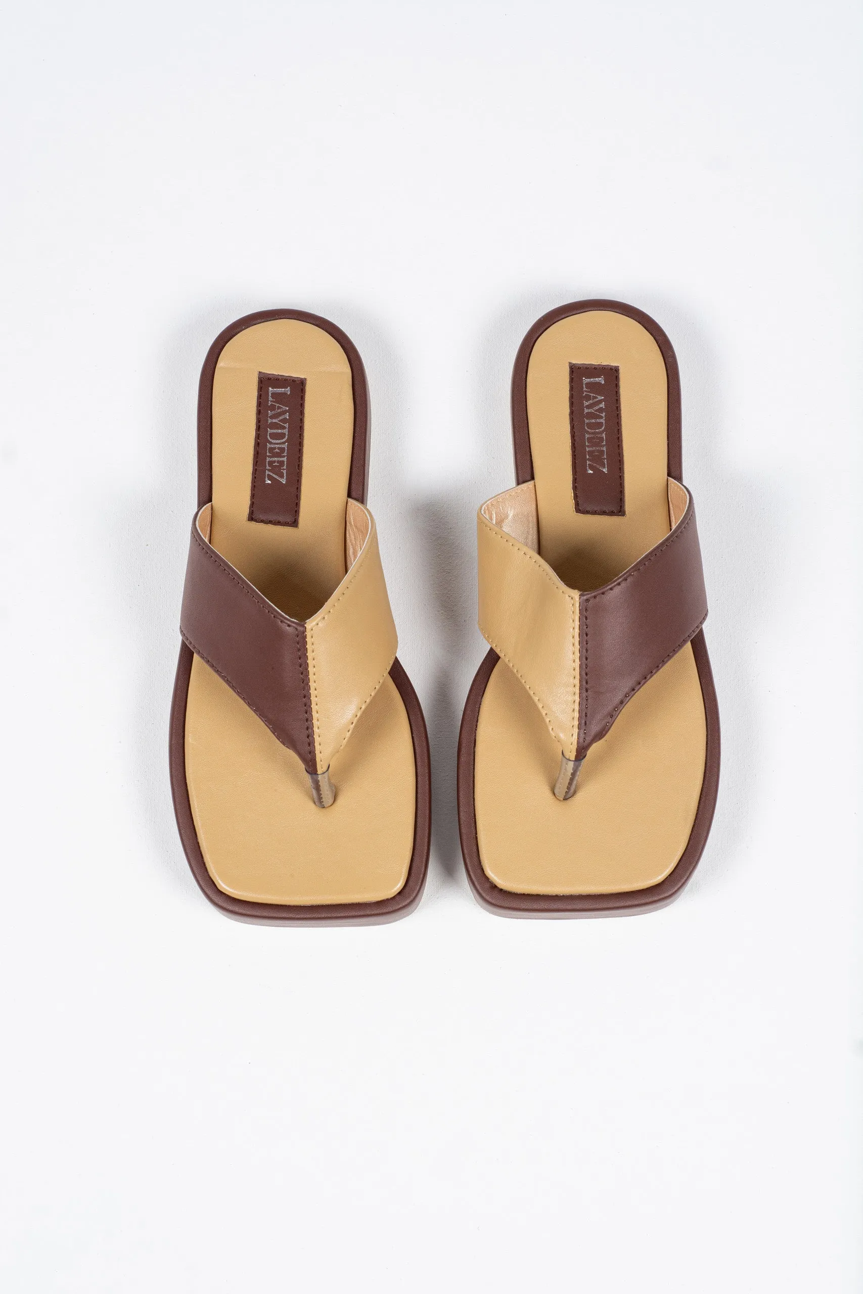 Kay Two Tone Flatforms
