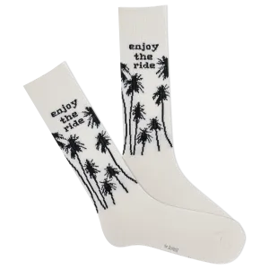 K.Bell Men's Enjoy The Ride Active Crew Sock