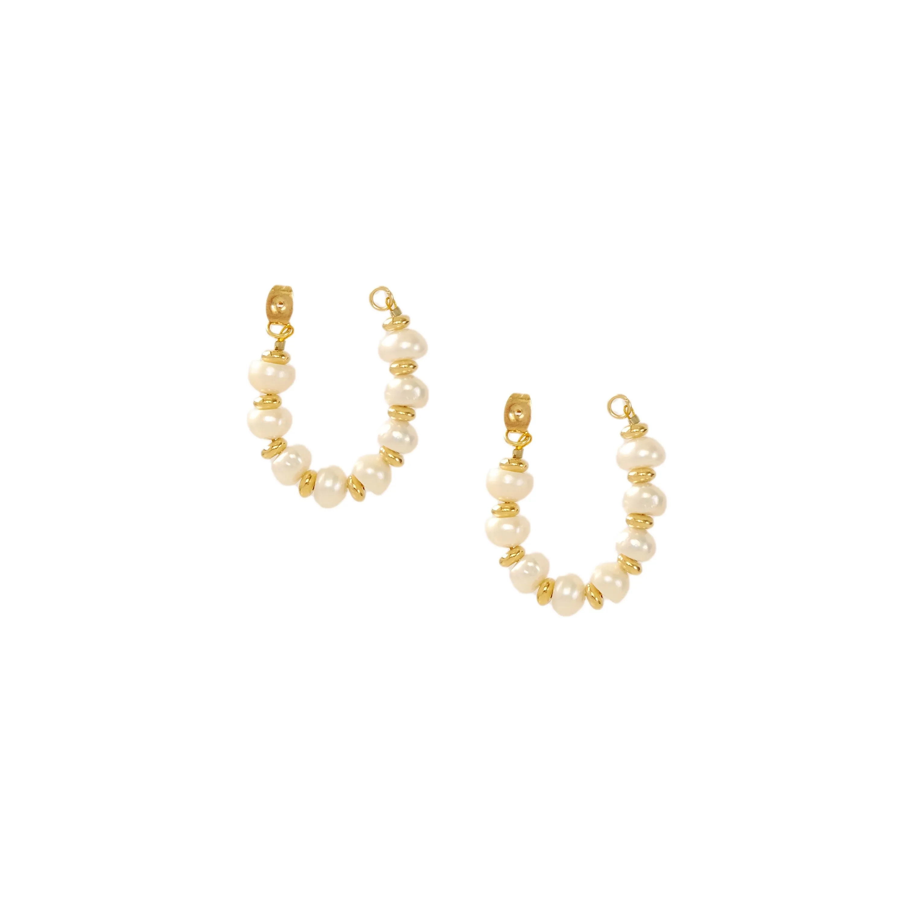 Kella Earrings in Pearl