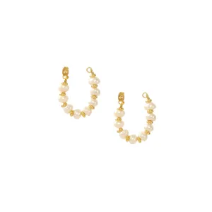 Kella Earrings in Pearl
