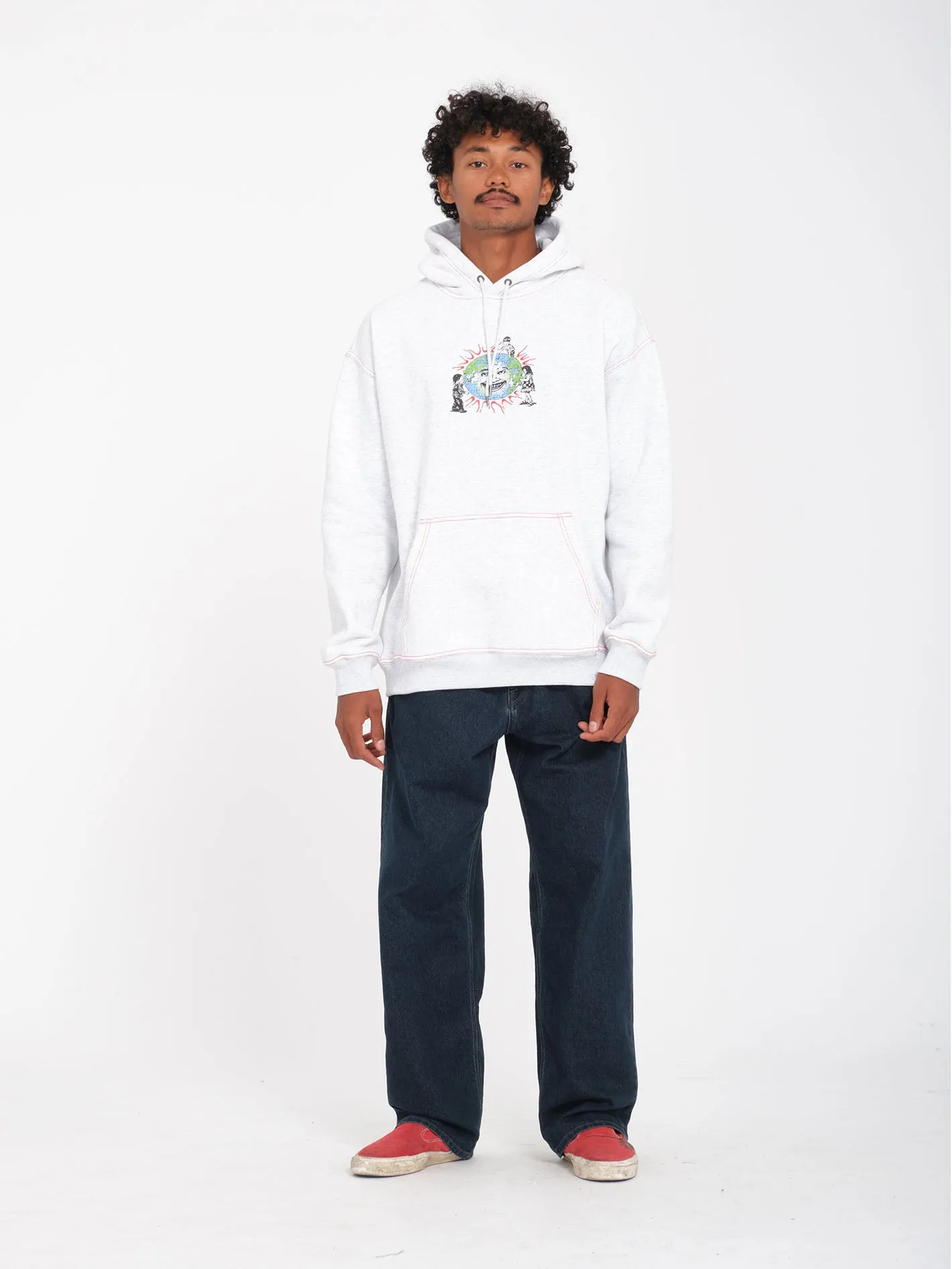 Keutchi Hoodie - Bone Heather