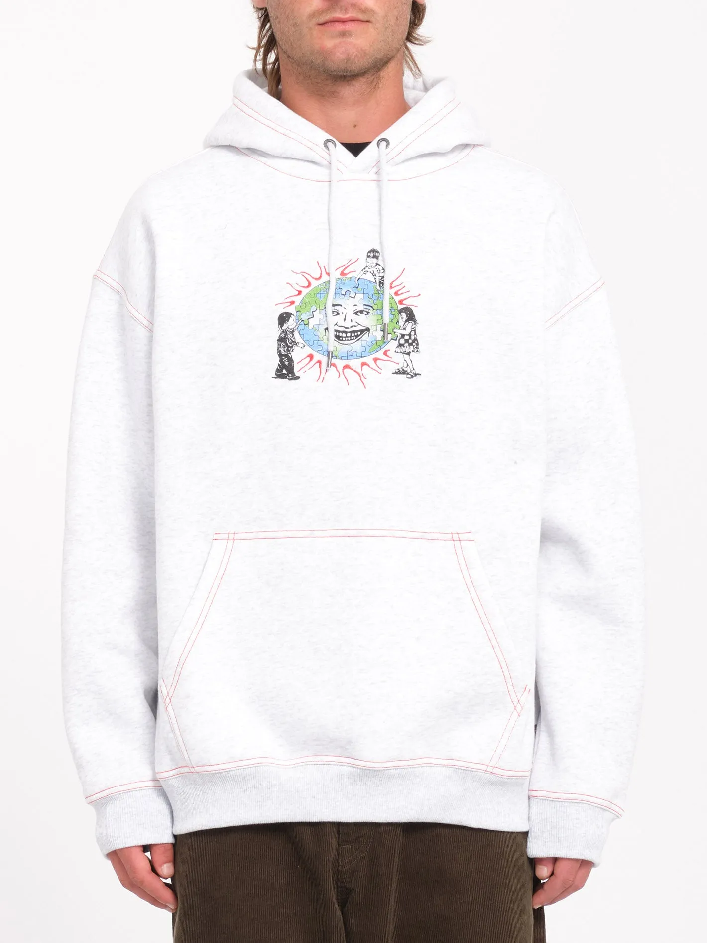 Keutchi Hoodie - Bone Heather