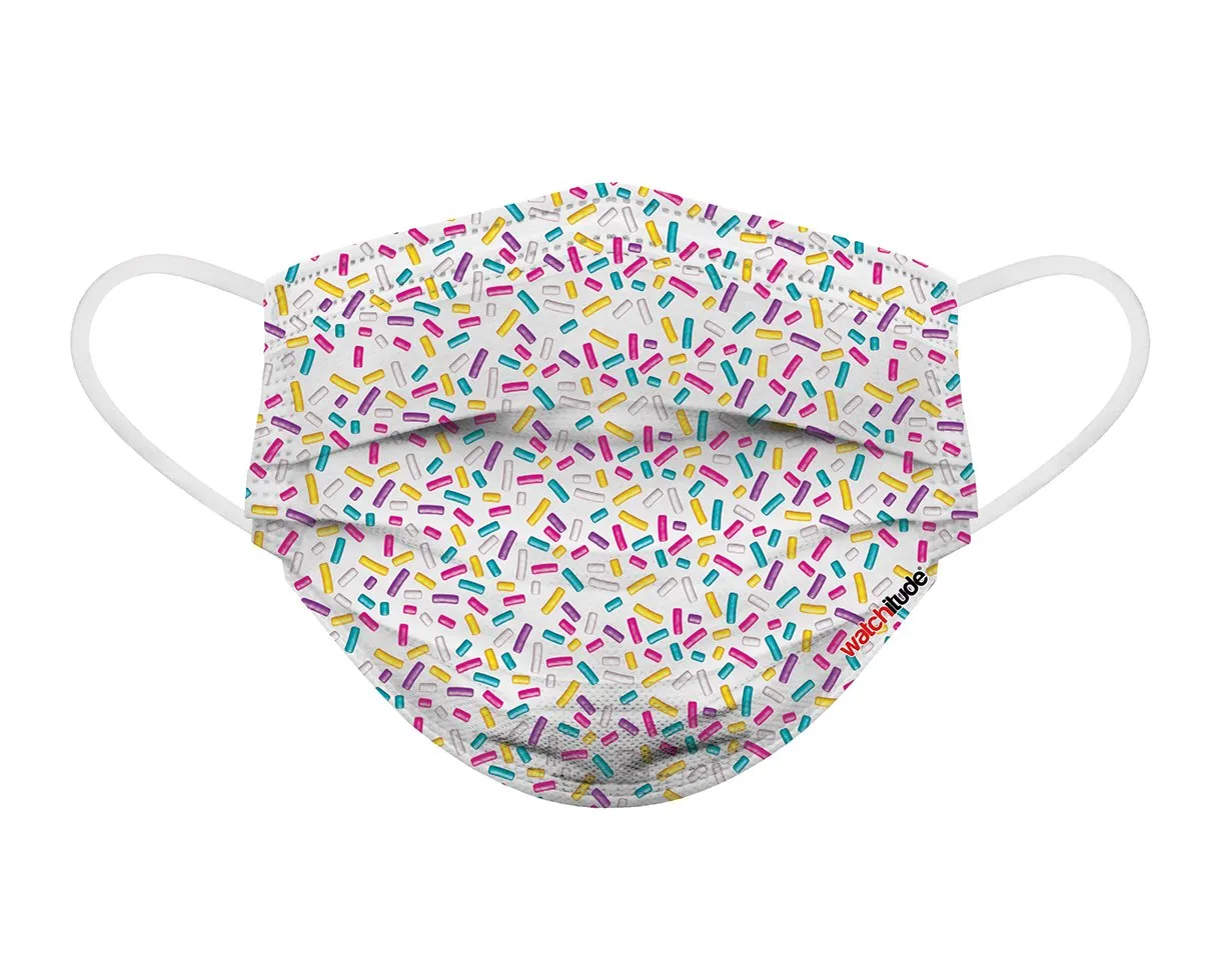 Kids Disposable Masks - Sprinkles / Unicorn World