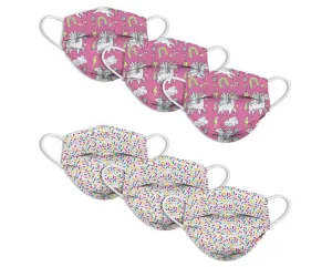 Kids Disposable Masks - Sprinkles / Unicorn World