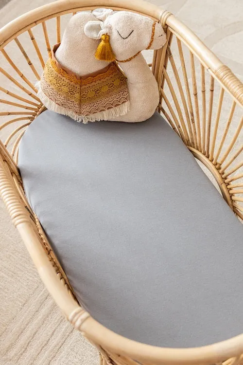 Kiin Organic Bamboo Cotton Change Pad & Bassinet Sheet - Cloud