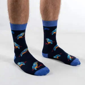 Kingfisher Bamboo Socks by Hedgy Socks