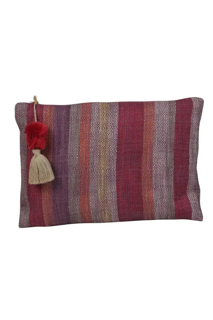Kyoto Stripe Woven Pouch
