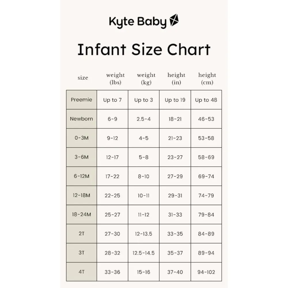 Kyte Baby Ribbed Knotted Gown & Hat - Wisteria