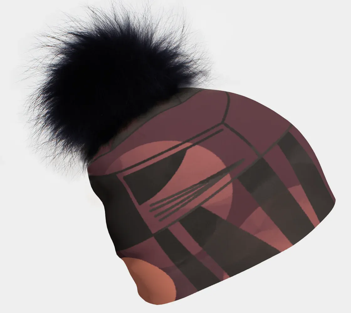 Lalita's Art Shop Pompom Beanie