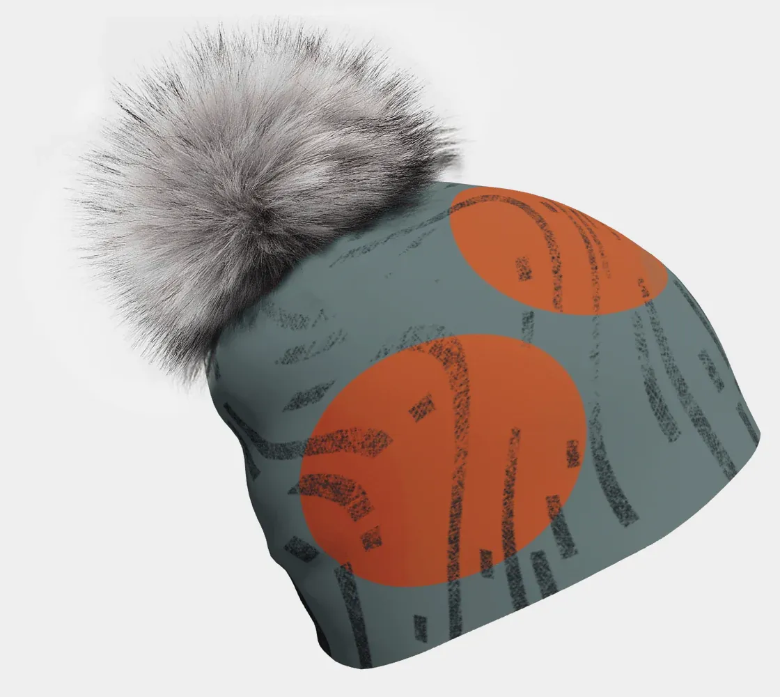 Lalita's Art Shop Pompom Beanie