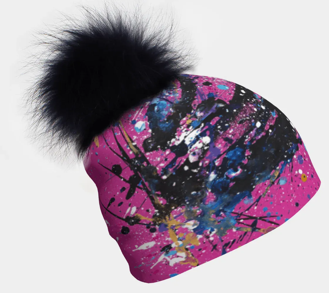 Lalita's Art Shop Pompom Beanie