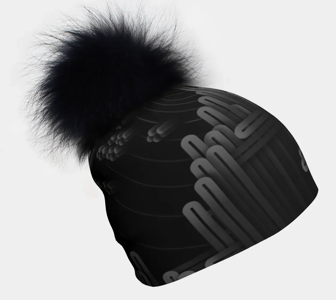 Lalita's Art Shop Pompom Beanie