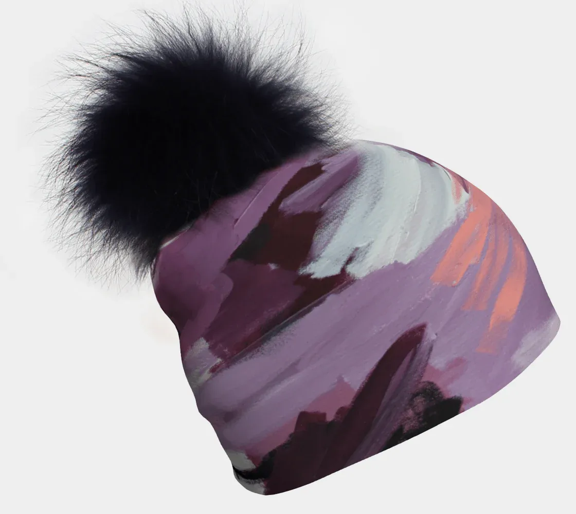 Lalita's Art Shop Pompom Beanie