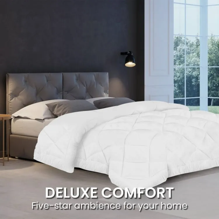 LAURA HILL 800GSM MICROFIBRE BAMBOO QUILT COMFORTER DOONA