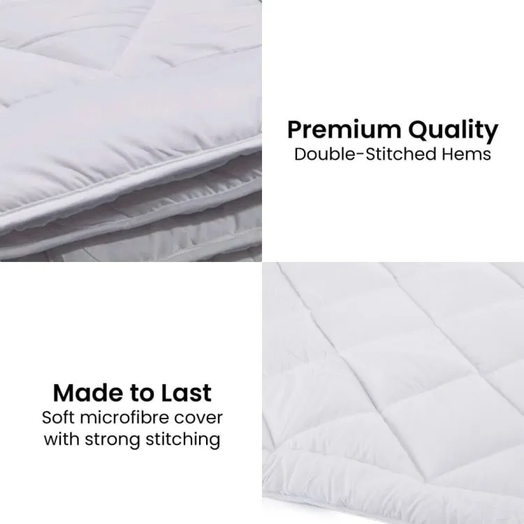 LAURA HILL 800GSM MICROFIBRE BAMBOO QUILT COMFORTER DOONA