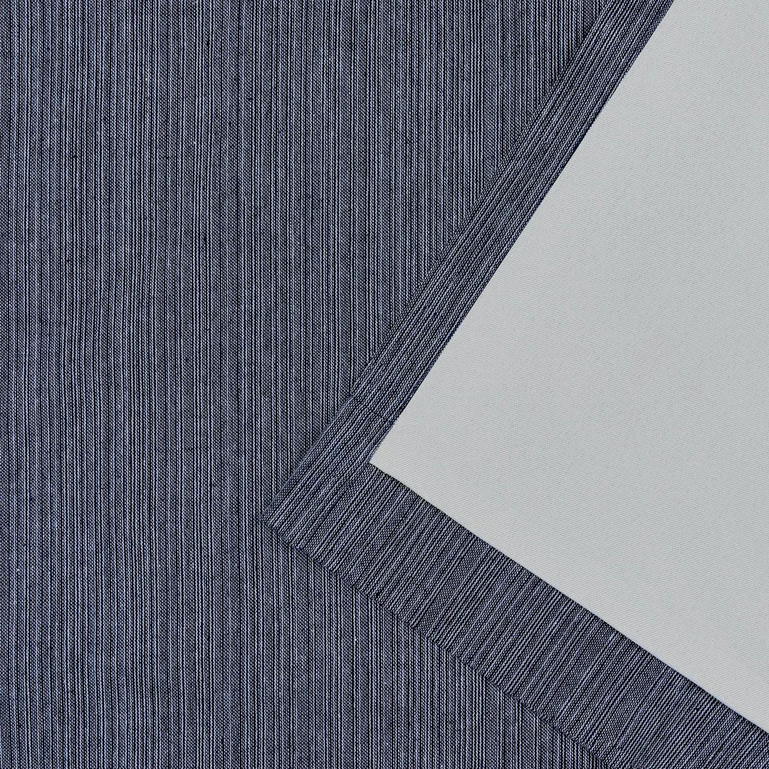 Lauren Ralph Lauren Sallie Blackout Heavy Cotton/Linen Blend with Lining Back Tab/Rod Pocket Curtain Lauren Ralph Lauren Curtain Color: Blue Size per Panel: 54" x 63"