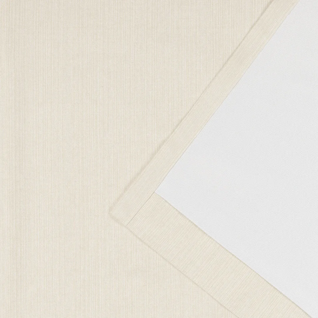 Lauren Ralph Lauren Sallie Blackout Heavy Cotton/Linen Blend with Lining Back Tab/Rod Pocket Curtain Lauren Ralph Lauren Curtain Color: Light Beige Size per Panel: 54" W x 108" L