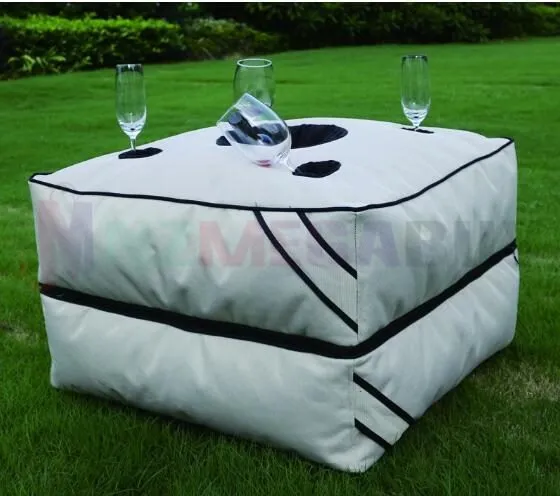 LAZY BEAN® OXFORD BEAN BAG OTTOMAN COVER