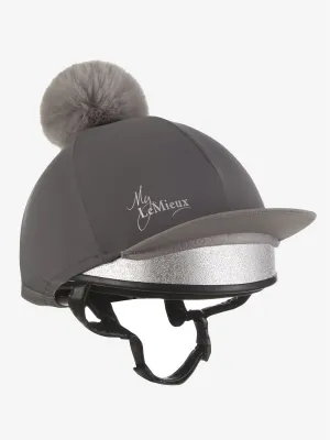 LeMieux Pom Hat Silk Slate