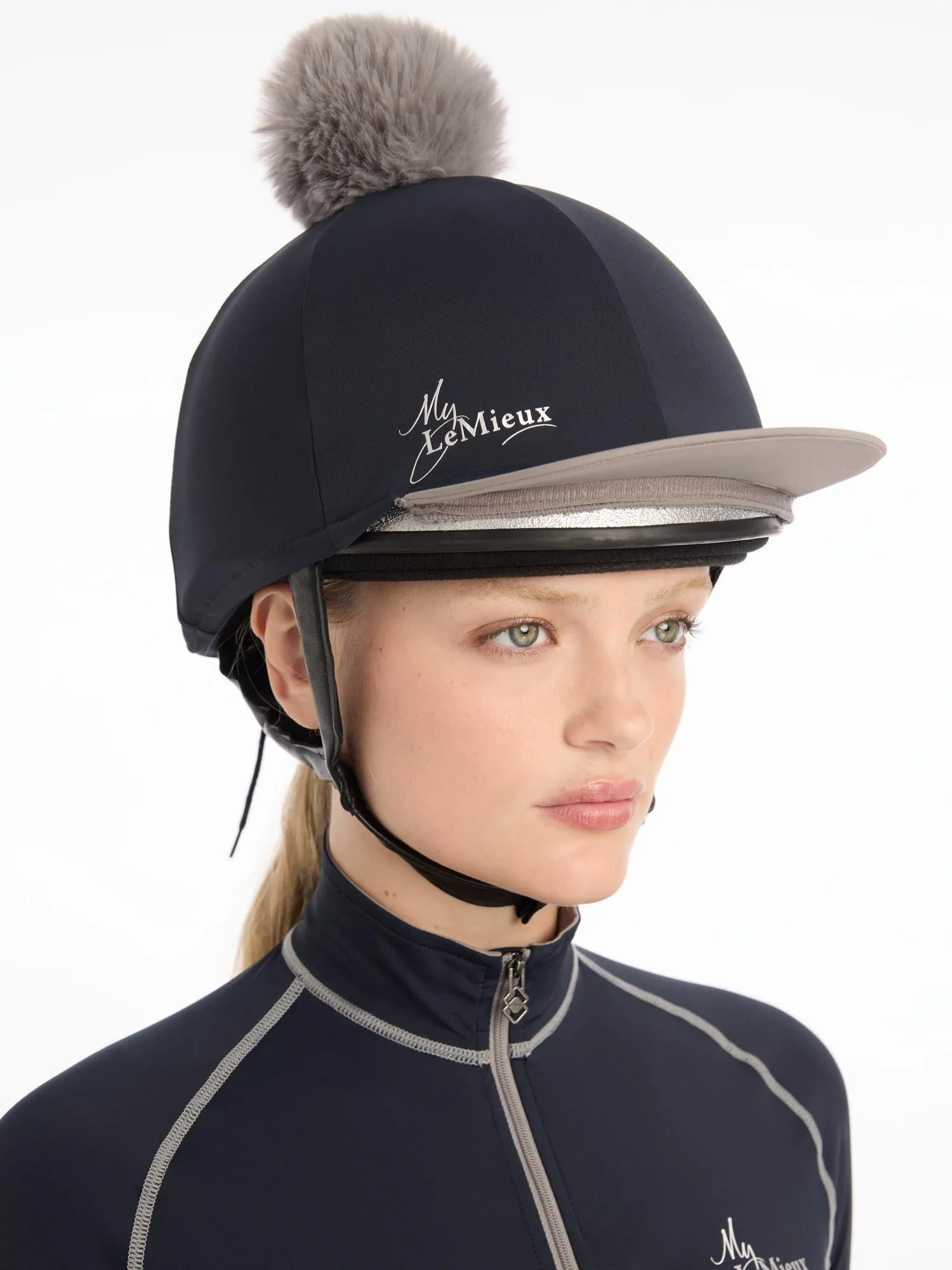 LeMieux Pom Helmet Silk Cover