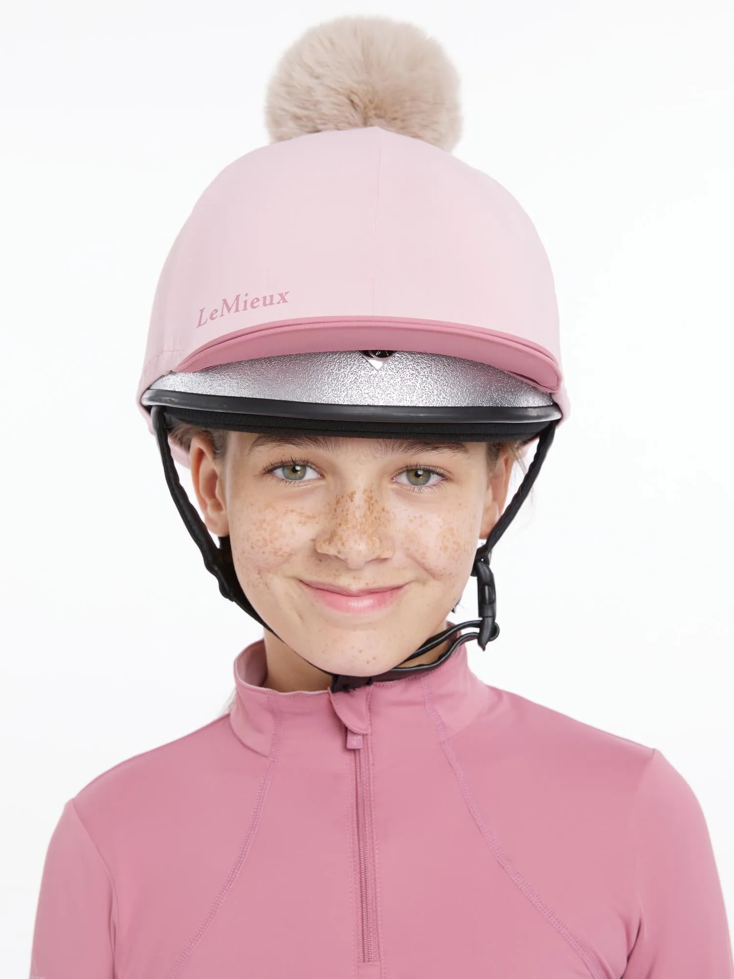 LeMieux Pom Helmet Silk Cover