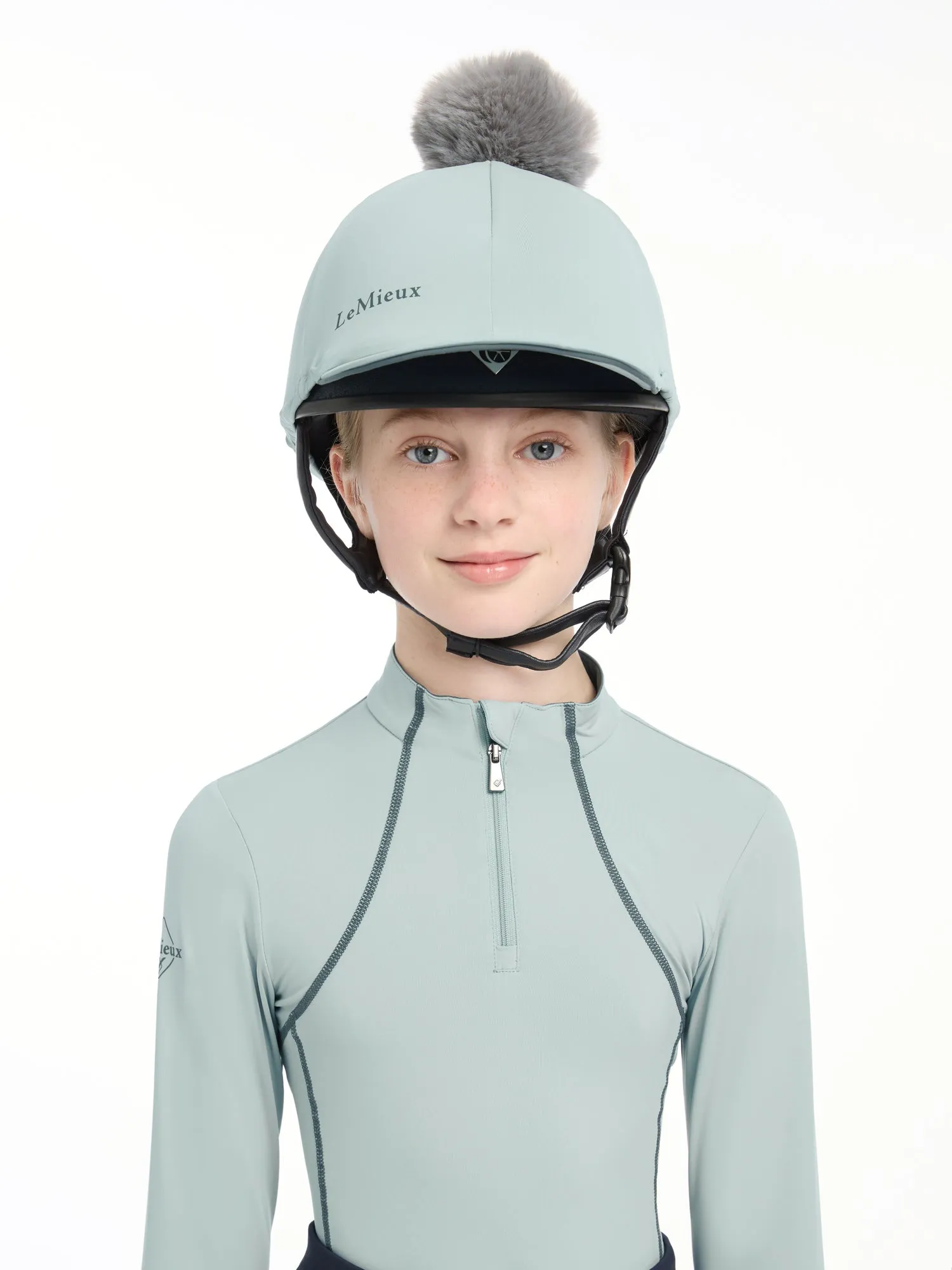 LeMieux Pom Helmet Silk Cover