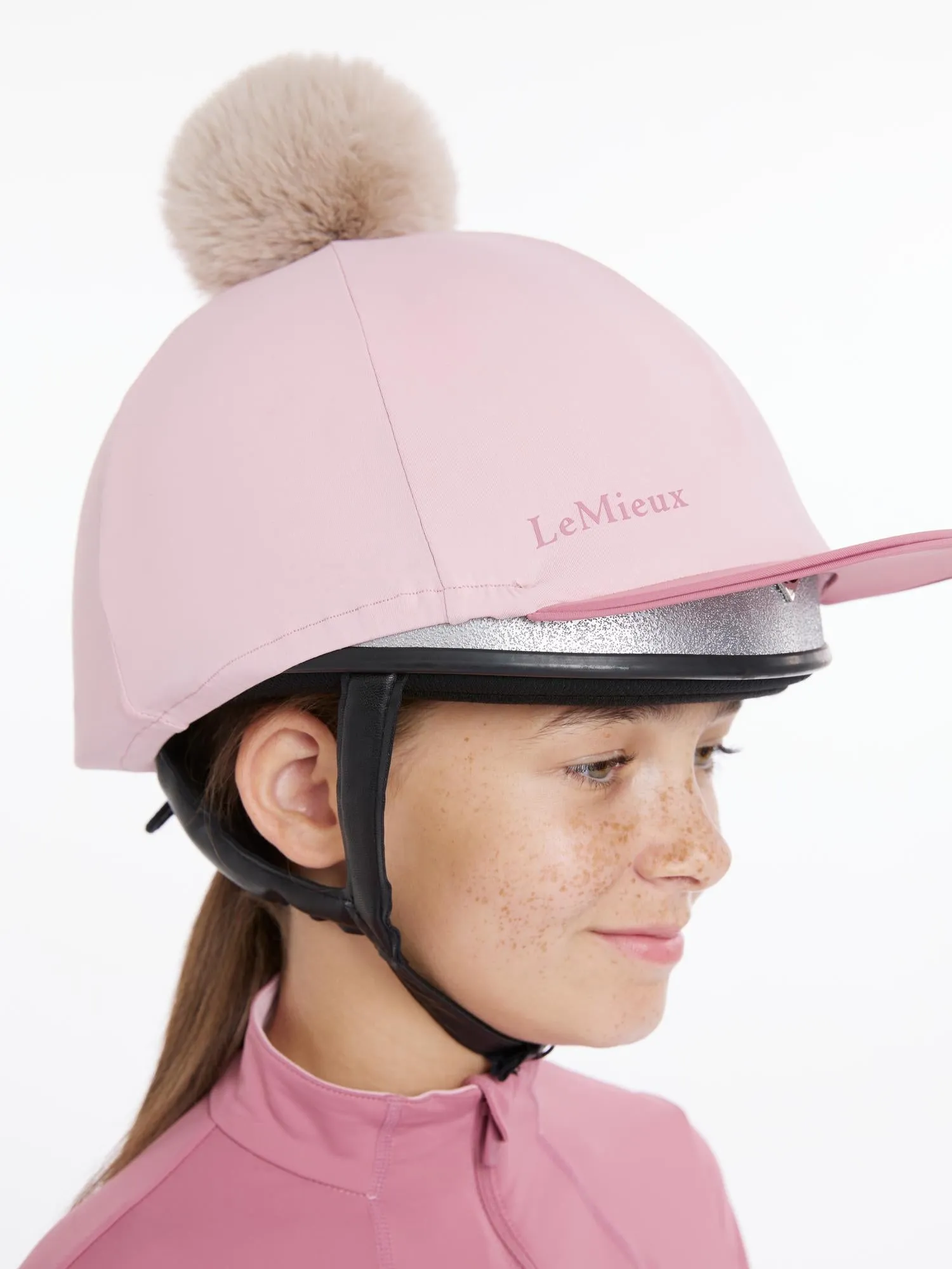 LeMieux Pom Helmet Silk Cover