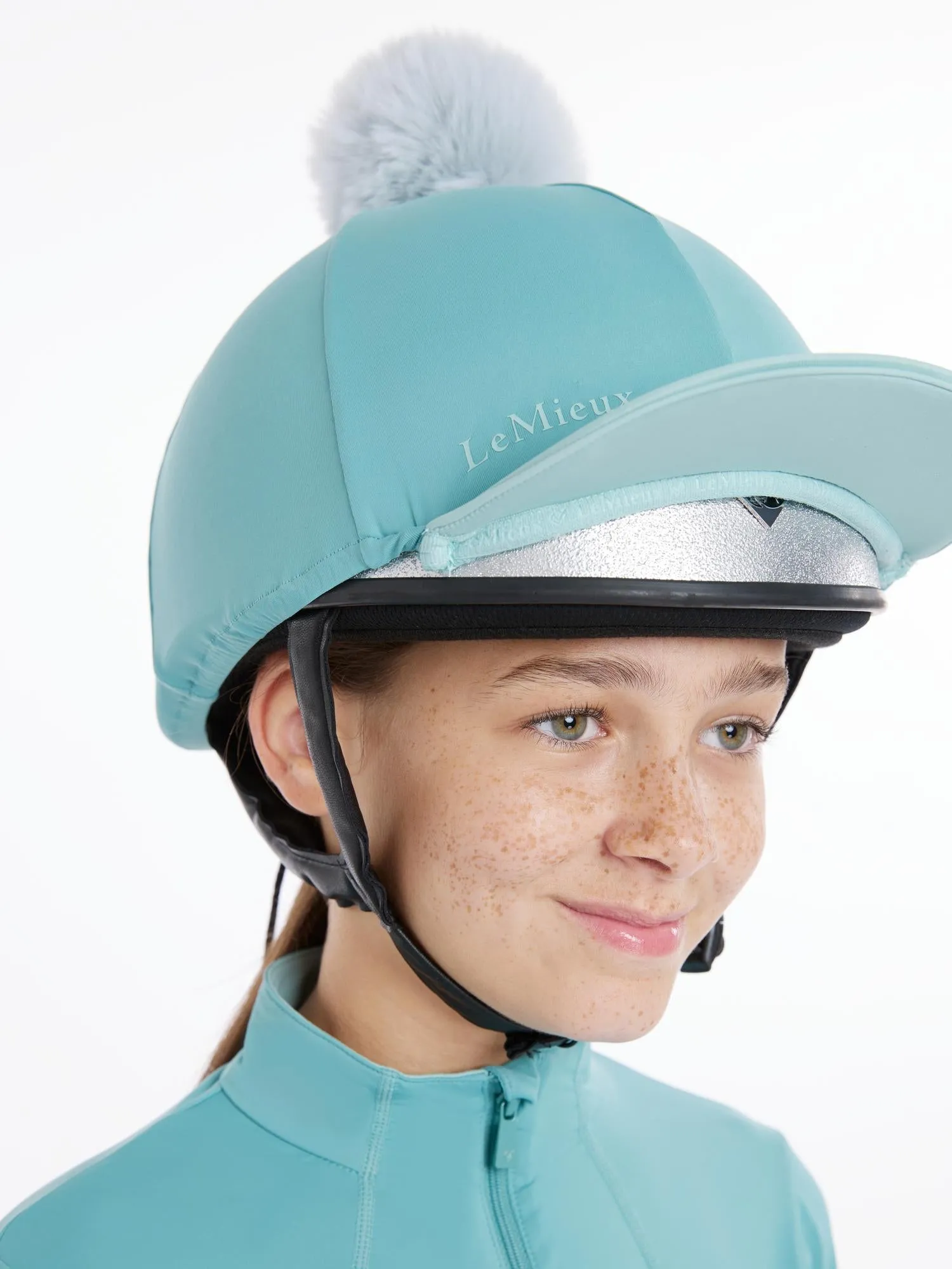 LeMieux Pom Helmet Silk Cover