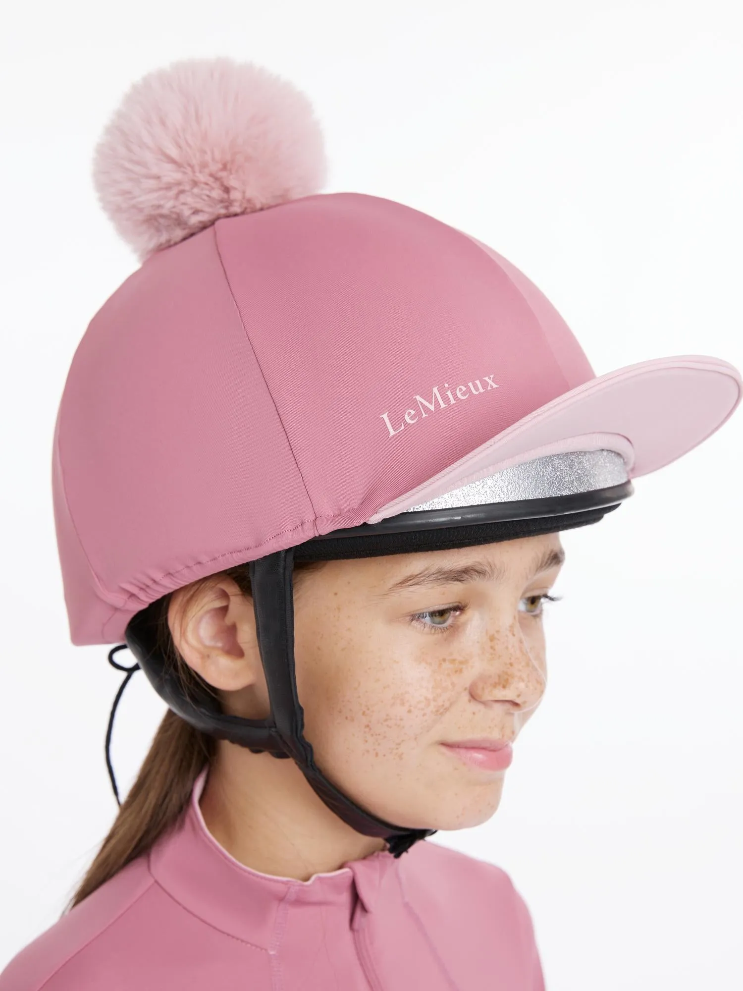 LeMieux Pom Helmet Silk Cover