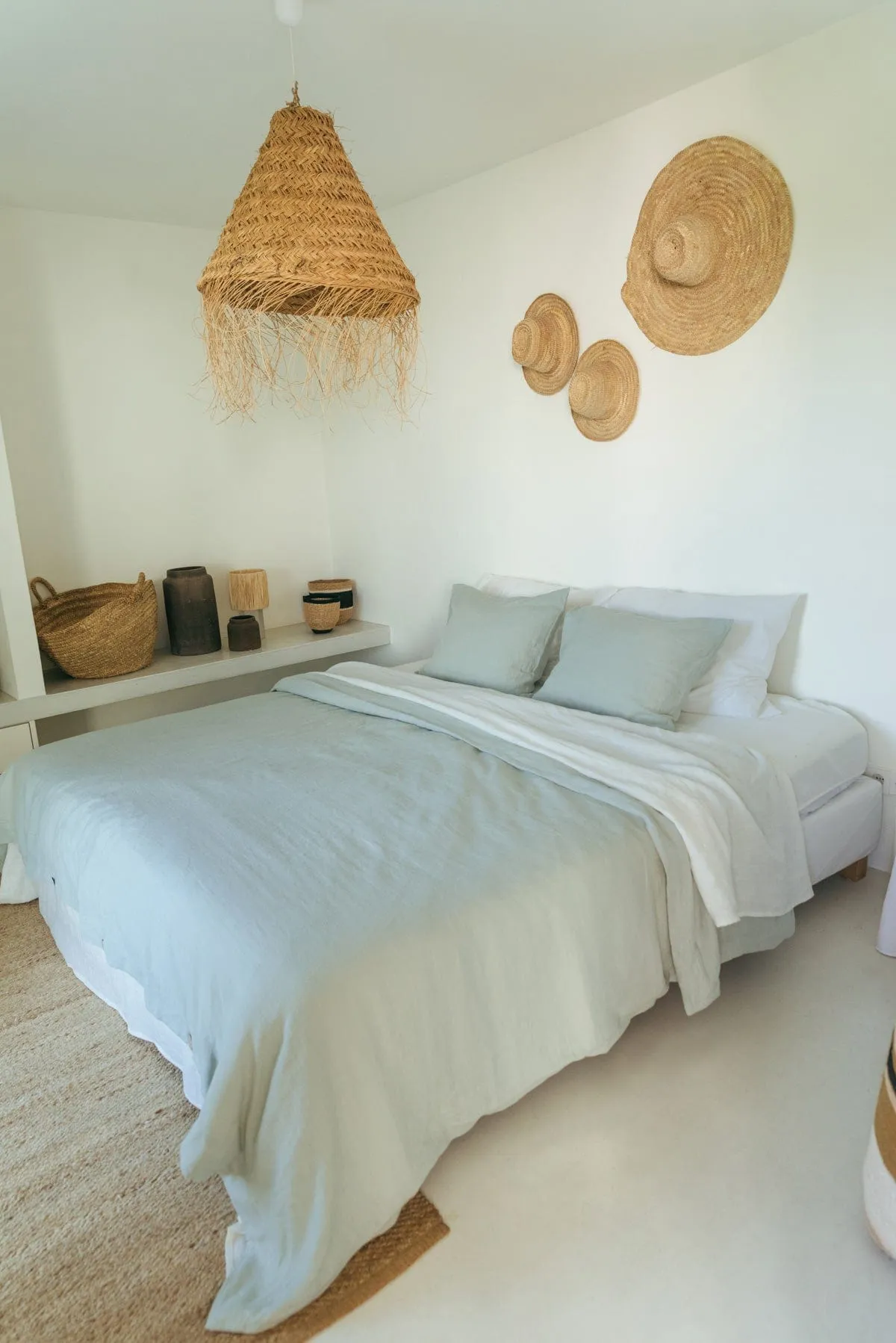 Linen Bedding Set | Sage Green
