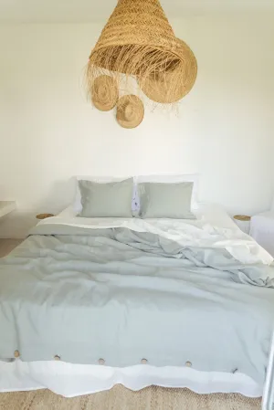 Linen Bedding Set | Sage Green