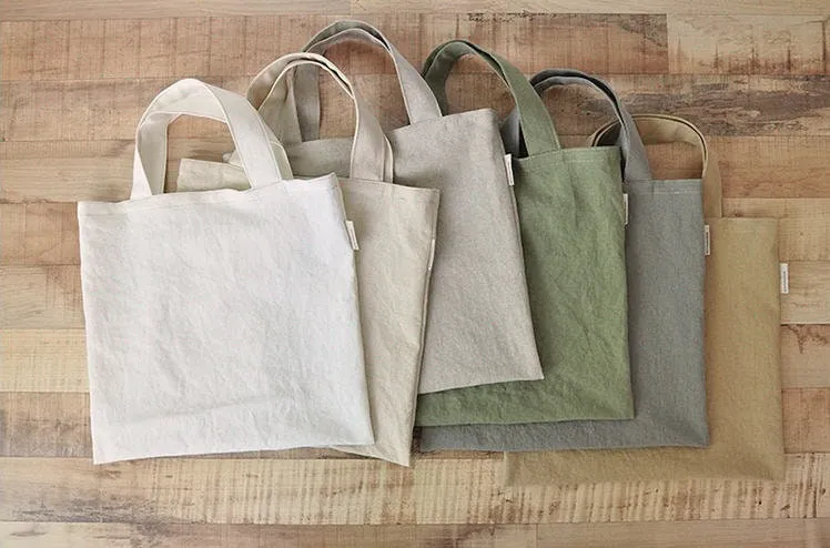 Linen Blend Cotton Linen Prewashed - White Ivory, Cream, Natural, Khaki, Gray, Beige - 57" Wide - By the Yard /41884