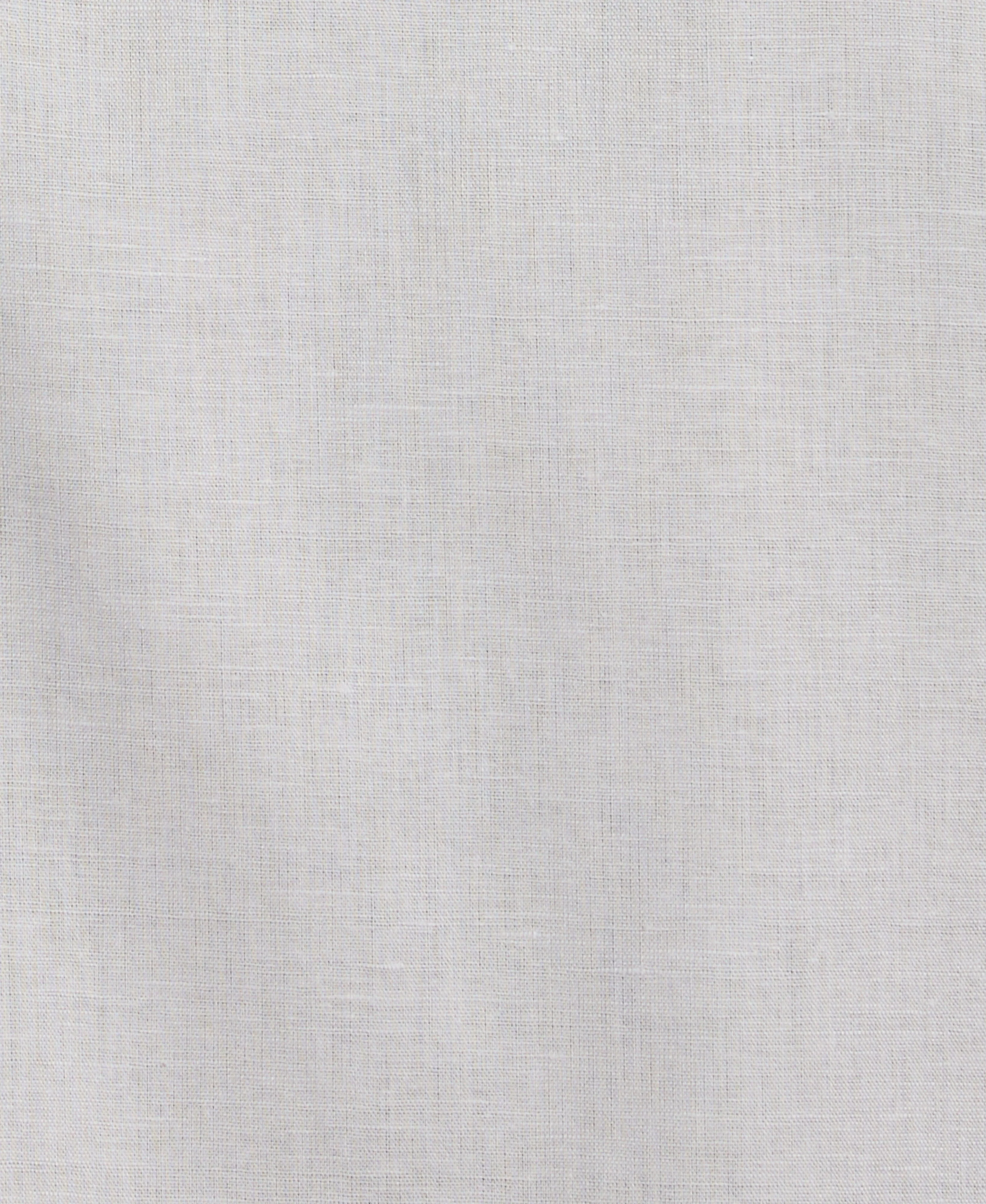 Linen Blend No-Pocket Guayabera Shirt