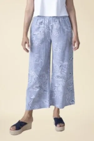 Linen Bloomer Easy Flood Pant