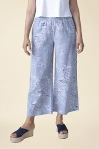 Linen Bloomer Easy Flood Pant