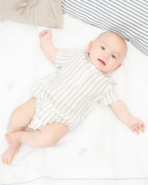 Linen Collar Bodysuit