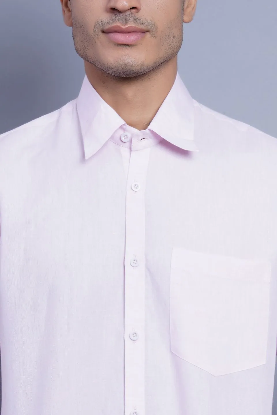 Linen Cotton Cream Shirt