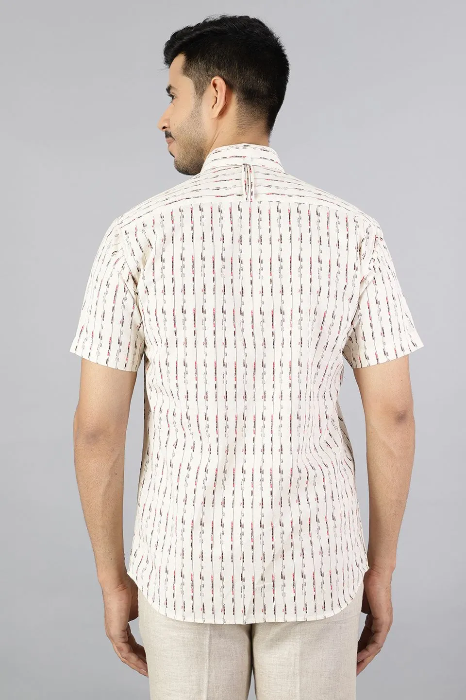 Linen Cotton White Shirt