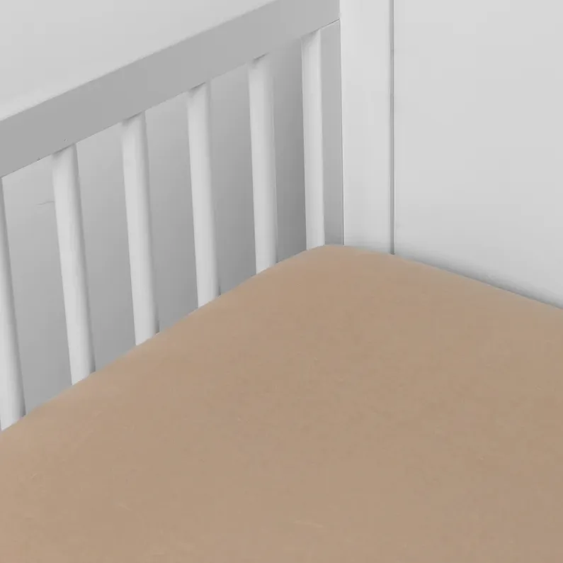 Linen Crib Sheet