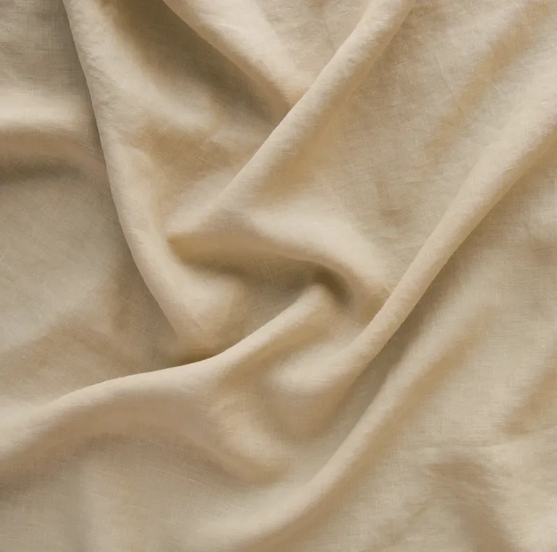 Linen Crib Sheet