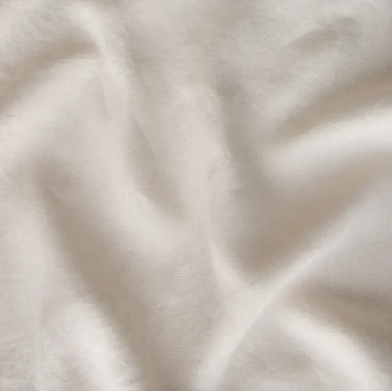 Linen Crib Sheet