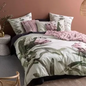 Linen House Blush Alice Duvet Cover Set