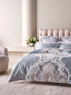 Linen House Dionisia Blue Duvet Cover Set