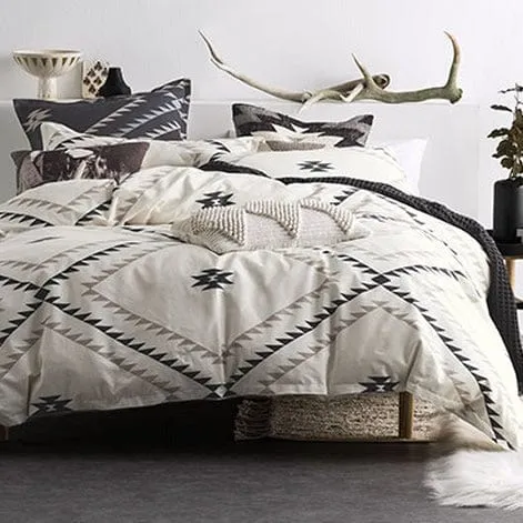 Linen House Ivory Tahoma Duvet Cover Set