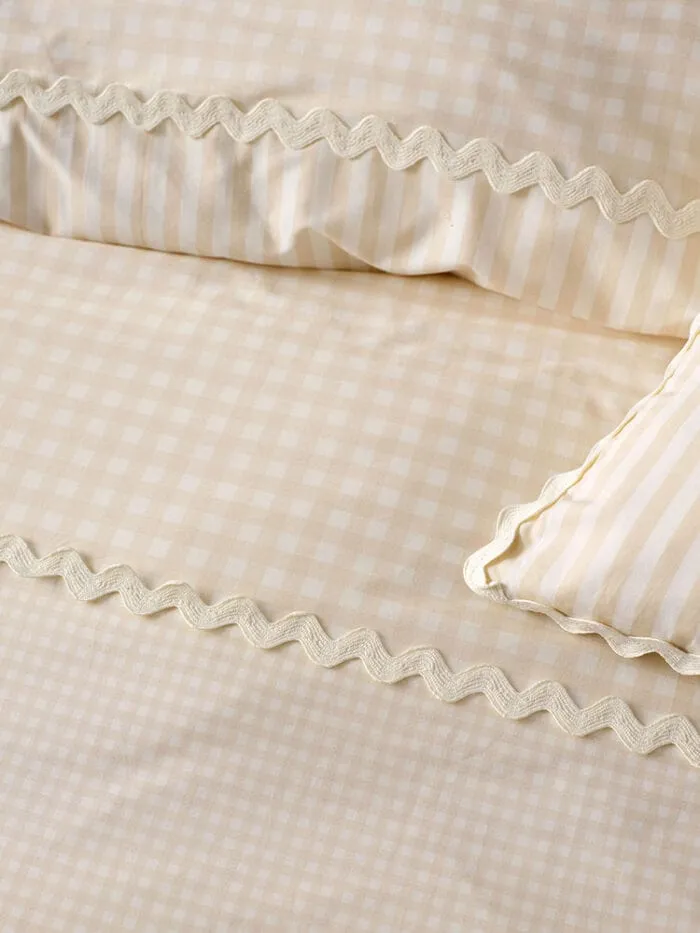 Linen House Natural Chica Duvet Cover Set