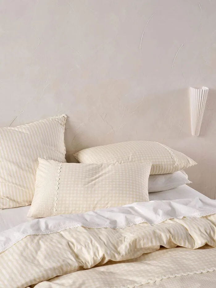 Linen House Natural Chica Duvet Cover Set