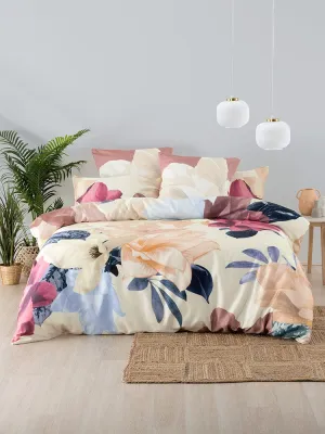 Linen House Stone Shakira Duvet Cover Set