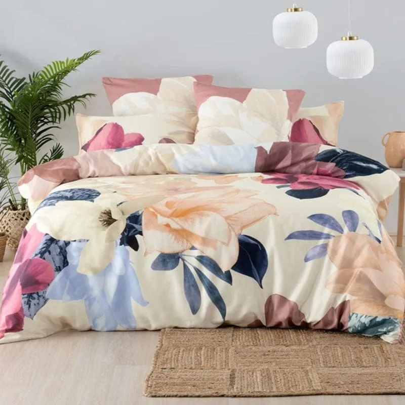 Linen House Stone Shakira Duvet Cover Set