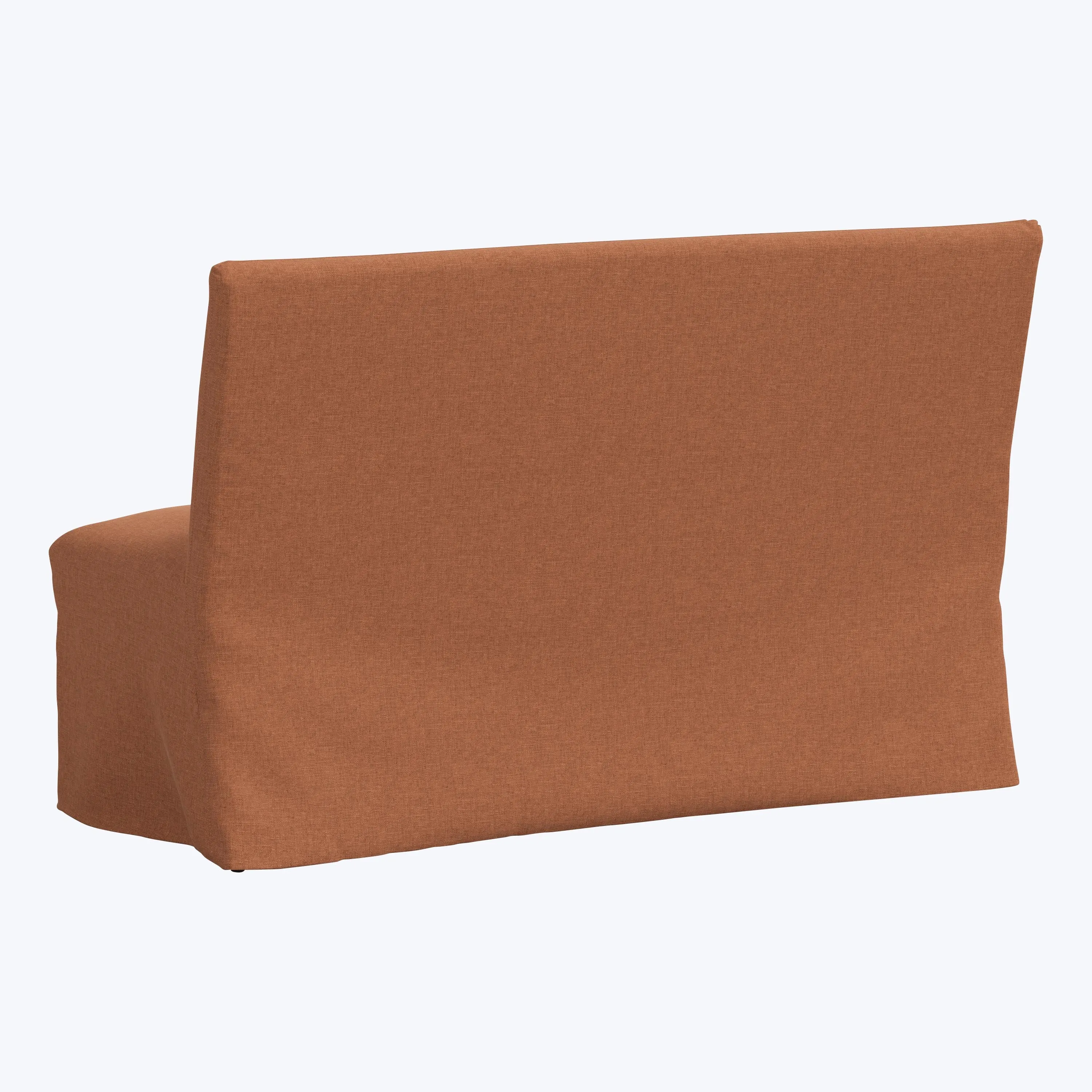 Linen Slipcover Dining Banquette