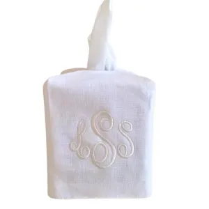 Linen Tissue Box Cover
